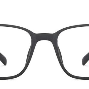 LENSKART BLU | Zero Power Blue Cut Computer Glasses | Anti Glare, Lightweight & Blocks Harmful Rays | UV Protection Specs | Men & Women | Medium | LB E13526